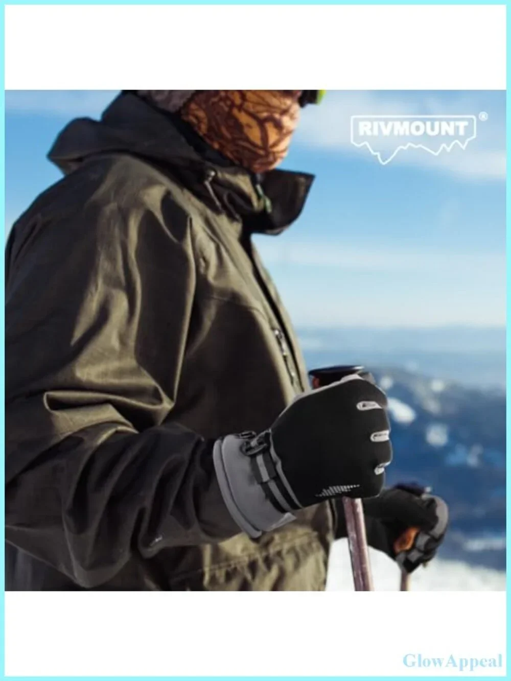 Thermal Ski Gloves Waterproof Windproof Touchscreen 3M Insulation Anti-Slip